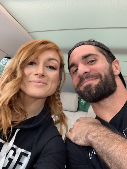 Becky Lynch on Stepping Into 'Carpool Karaoke: The Series' with Seth Rollins